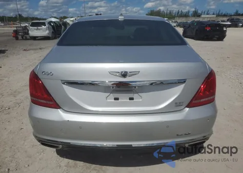 2018 Genesis G90 Premium z USA, uszkodzony, nr VIN KMHG34JA4JU045534